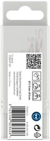 Bosch accessoires pro metal hss-g spiraalboorset | 5-delig - 2607019114