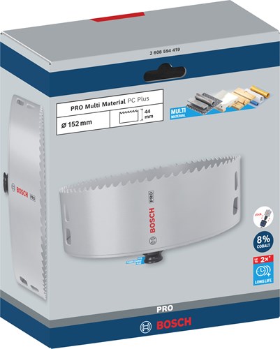 Bosch accessoires pro multi material pc plus gatzaag | 152 mm - 2608594419