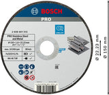 Bosch accessoires pro stainless steel and metal bonded cutting disc | 150 x 1.6 x 22.23 mm | straight - 2608601513