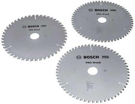 Bosch accessoires pro wood cirkelzaagbladen | 216 mm | 3 stuks - 2608644732