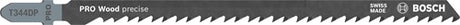 Bosch accessoires bosch pro wood precise t344dp blad 152mm 2st