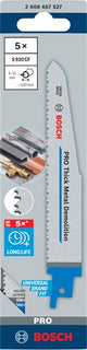 Bosch accessoires reciprozaagblad s 930 cf endurance for heavy metal 5st - 2608657527