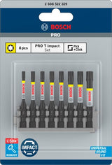 Bosch accessoires impact power bit 50mm, 8x