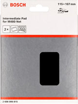 Bosch accessoires tussenpad, 115x107mm, 2x - 2608000815