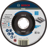 Bosch accessoires x-lock afbraamschijf expert for metal 125x6x22.23mm, gebogen - 1 stuk(s) - 2608619259