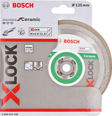 Bosch accessoires bosch x-lock diamantdoorslijpschijf standaard voor keramiek 125 x...
