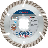 Bosch accessoires bosch accessories 2608615165 diamanten doorslijpschijf diameter 115 mm 1 stuk(s)