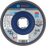 Bosch accessoires x-lock lamellenschijf schuin, kunststof ø125mm, g 60, x571, best for metal - 2608621768