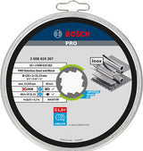 Bosch Prof doorslijpschijf in blik recht Inox RVS 125 mm(10)