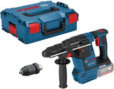 Bosch blauw gbh 18v-26 f accu boorhamer 2.6j | solo zonder accu's en lader in l-boxx - 0611910001