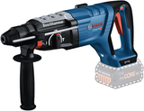 Bosch blauw bosch professional gbh 18v-28 d - accu boorhamer - exclusief accu en lader - inclusief handgreep, machinedoek en diepteaanslag