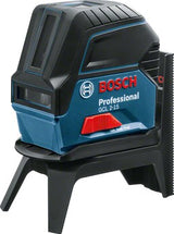 Bosch blauw bosch professional gcl 2-15 combilaser - incl opbertas - batterijen - laserrichtbord