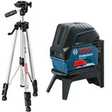 Bosch blauw gcl 2-15 professional lijnlaser + bt 150 statief - 06159940fv