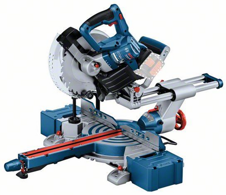Bosch blauw bosch professional gcm 18v-216 d accu kap- en verstekzaag 216mm 18v basic body - 0601b51000