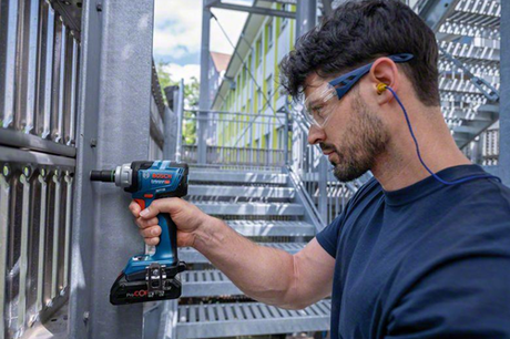Bosch blauw bosch professional gds 18v-330 hc accu slagmoeraanzetter 18v basic body in l-boxx - 06019l5001