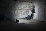Bosch blauw gli 18v-5000 professional | bouwlamp 18v 5000 lumen | zonder accu's en lader in doos - 06019p5100
