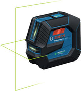 Bosch blauw gll 20-22 g lijnlaser | 1 x accu ba 3.7v li-ion 3.0ah xl | in koffer - 0601065602