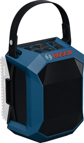 Bosch blauw gpb 18v-1 c accu-speaker | incl. draaggreep | zonder accu en lader - 06014a7000