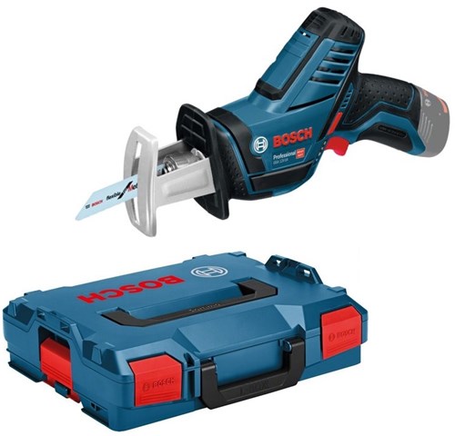 Bosch blauw gsa 12v-14 solo | accu zaag | zonder accu's en lader in l-boxx - 060164l905