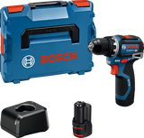 Bosch blauw gsr 12v-32 accuschroefboormachine | 2x gba 12v 2,0 ah en lader gal 12v-20 - 06019n7002