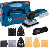 Bosch blauw bosch professional gss 18v-13 accu - vlakschuurmachine - basic body + accessoires in l-boxx - 06019l0101
