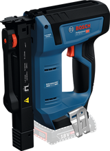 Bosch blauw gth 18v-14 accu nietmachine | solo in l-boxx | incl. haak | zonder accu en lader - 0601482801