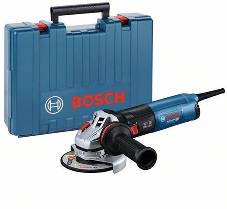Bosch blauw bosch professional gws 14-125 s haakse slijper 1400w in koffer - 06017d0101