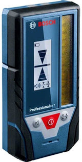 Bosch blauw bosch professional - lr 7 - lijnlaser ontvanger - inclusief 2 x aa batterijen - etui - houder