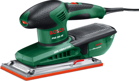 Bosch groen bosch pss 300 ae vlakschuurmachine - op snoer - 250 w