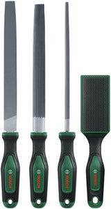 Bosch groen vijlenset met borstel | 4-delig | 200 mm 8 - 1600a034gm