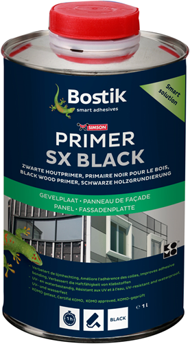 Bostik primer sx black | 1 l | blik | zwart - 30023350