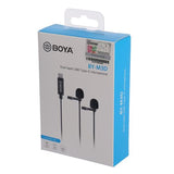 Boya Duo Clip-on Lavalier Microfoon BY-M3D voor USB-C