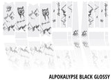 Unleazhed unscratch frame protection film gravelbike bpg01 alpocalypse black