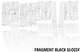 Unleazhed unscratch - frame protection film gravelbike bpg01 fragment black