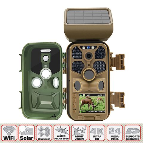 Braun Wildcamera Scouting Cam Black400 WiFi Solar