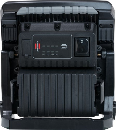 Brennenstuhl multi batterij led accu bouwlamp 4000 ma (40w, 4500lm, ip65, werklamp compatibel met 18v batterijen van 5 verschillende fabrikanten, zonder accu, engineered in germany)