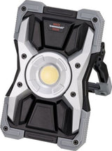 Brennenstuhl batterijgevoede led-werklamp rufus led-bouwlamp voor werkplaatsen (led-schijnwerper met powerbank-functie, incl. oplaadkabel, gegoten aluminium behuizing, 1500lm, ip65)