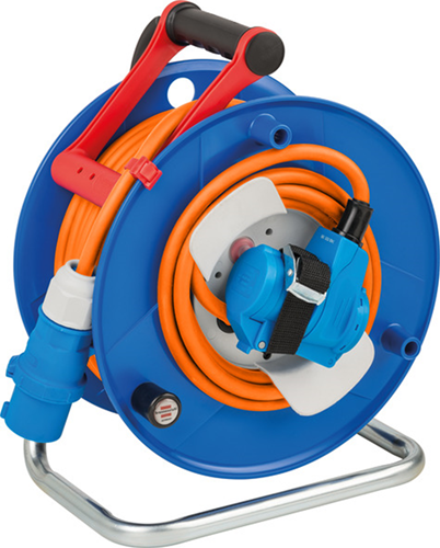 Brennenstuhl garant g cee 3 ip44 kabelhaspel voor camping en maritieme doeleinden 25m h07rn-f 3g2,5 - 1182470100