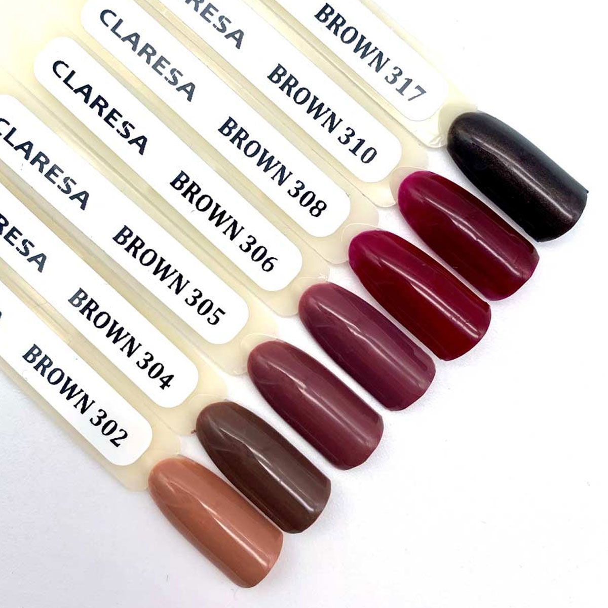 Claresa uv led gellak 5ml brown 302 take me to the river