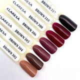 Claresa uv led gellak 5ml brown 317 warm feelings
