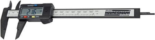 Brüder mannesmann digitale schuifmaat carbon 150 mm (hobby) - 82520