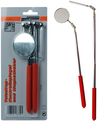 Brüder mannesmann telescoop spiegel en magneethouder (hobby) - 087-t