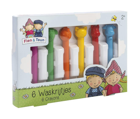 Fien teun waskrijtjes - creatief speelgoed - tekenen voor peuters, kleuters - boerderij dieren - bambolino toys - vanaf 3 jaar