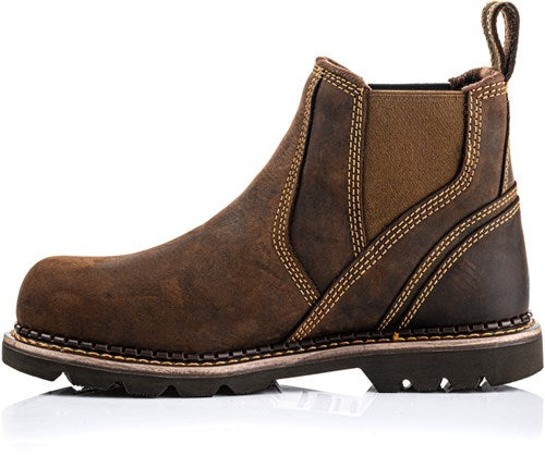 Buckbootz instapper b1555sm sb | bruin | maat 45 - 00.176.003.45
