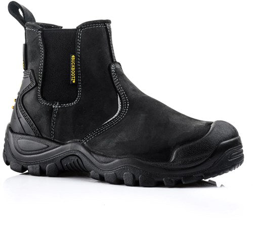 Buckbootz instapper bsh006 hoog s3 + kn | bruin bsh006br | maat 46 - 00.176.028.46