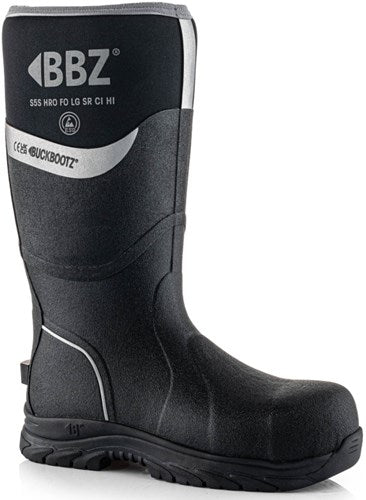 Buckbootz neopreen werklaars bbz6000 s5s zwart | zwart | maat 44 - 5055138027257