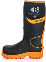 Buckbootz werklaars bbz8000 s5 zwart oranje | zwart oranje | maat 43 - 00.0176.098.43