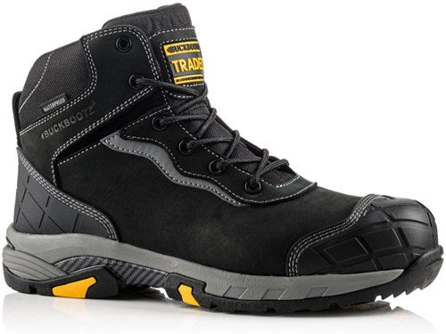 Buckbootz werkschoen blitz s3 zwart | zwart | maat 42 - 00.176.107.42