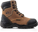Buckbootz werkschoen bsh008wpnm hoog s3 + kn | bruin | maat 47 - 00.176.031.47