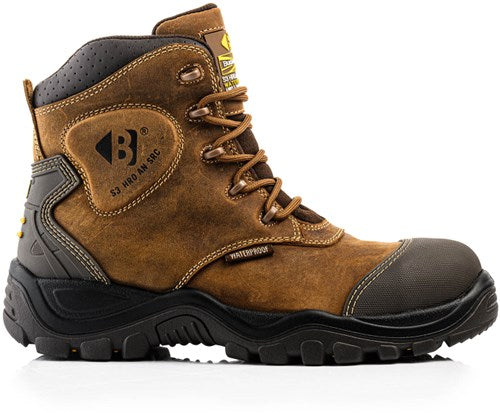 Buckbootz werkschoen buckshot bsh012 s3 hoog | zwart | maat 47 - 00.176.115.47